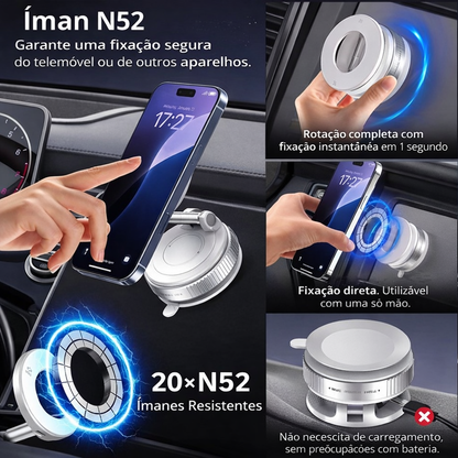 Suporte de Telefone Magnético 360°