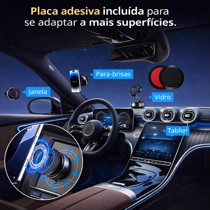 Suporte de Telefone Magnético 360°