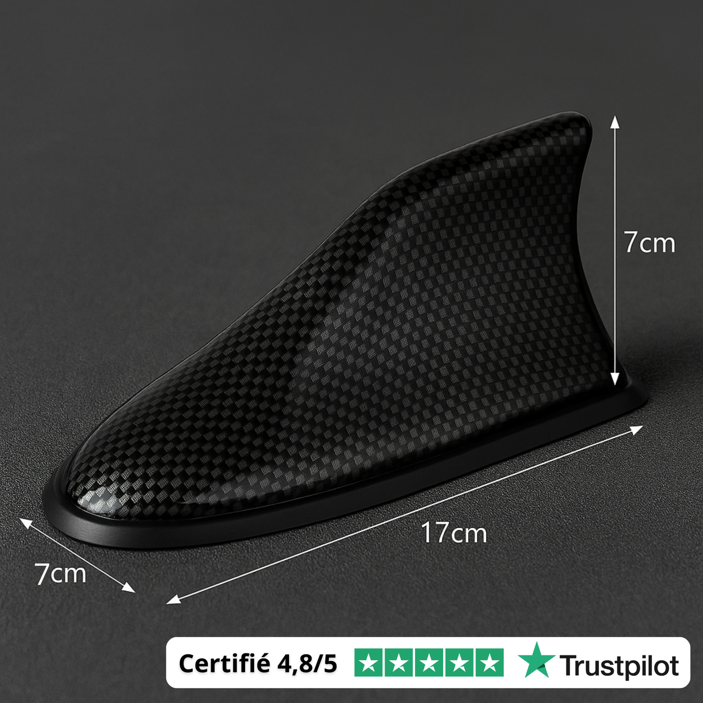 Amplificador de Antena Automóvel Shark – Melhor Receção de Rádio