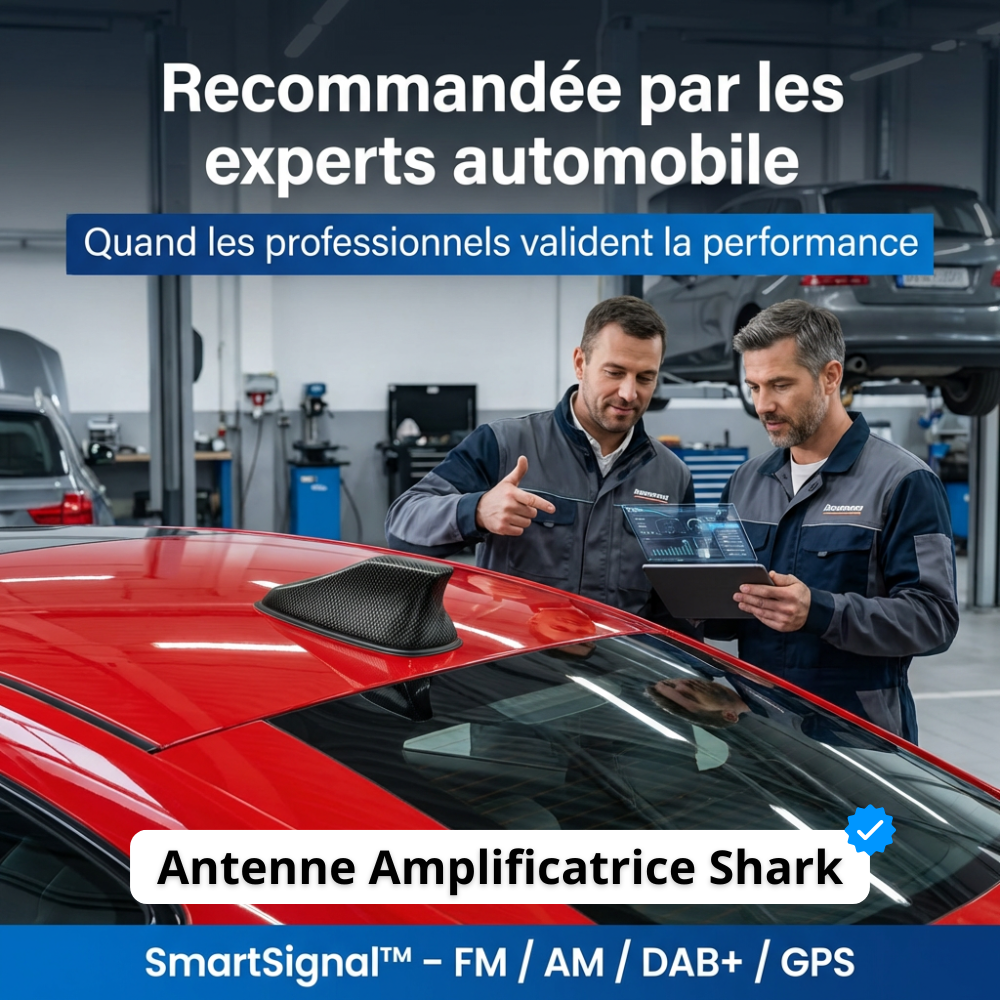Amplificador de Antena Automóvel Shark – Melhor Receção de Rádio